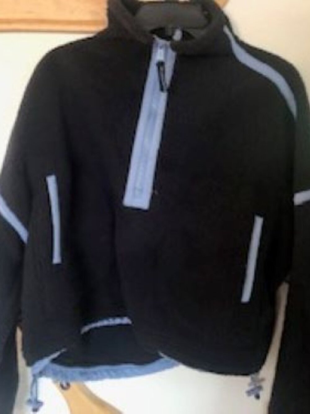 Free People Navy Mountain High Half Zip